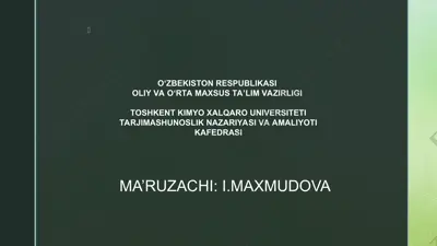 badiiy asar tarkibiga xos xususiyatlar — PPT