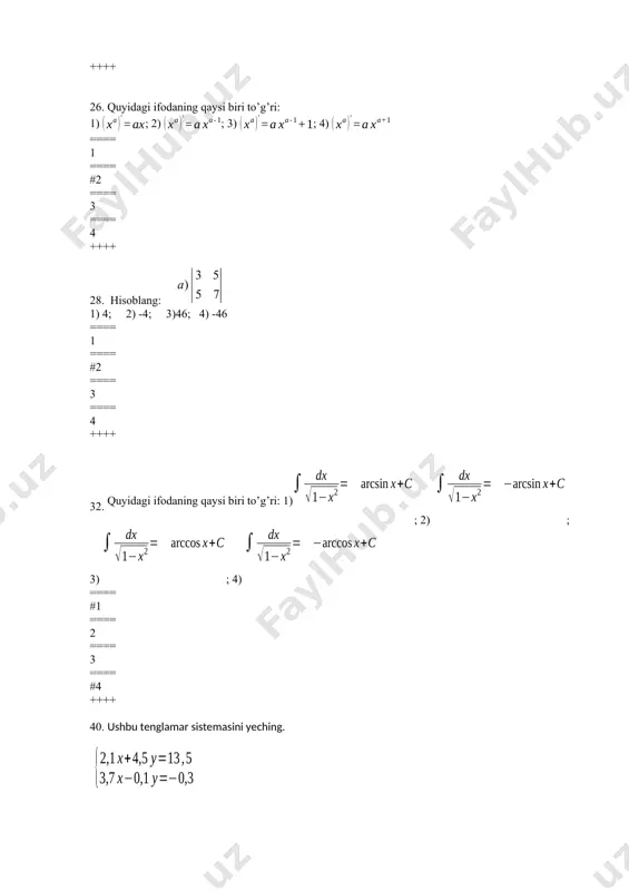 integral masalalari va ularning yechimlari - Page 4