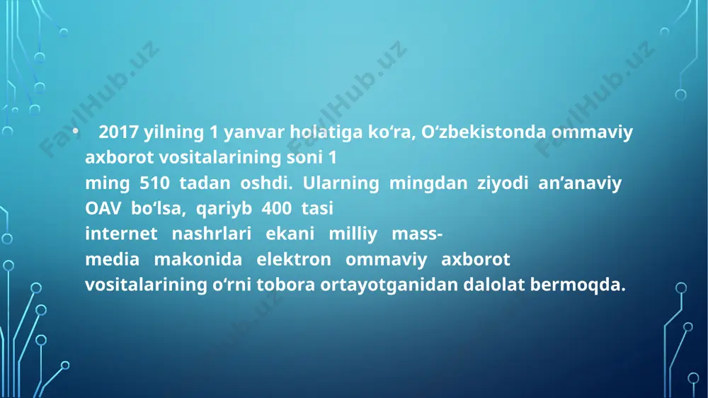 axborot erkinligini ta’minlash tushunchasi, mazmun-mohiyati - Page 5