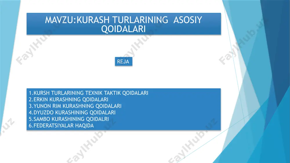 i gilamchada mudofaa pozitsiyasini egallasa va hujumda ustunlikni qo'lga kirita olsa, unga "burilish" uchun ball beriladi. agar kurashchi gilamchada mudofaa pozitsiyasini egallasa va hujumda ustunlikni qo'lga kirita olsa, unga "burilish" uchun ball beriladi. ehm (2-3 ball) shuningdek, 2 dan 3 gacha ball "chidamlilik" uchun beriladi. bu sportchi bir necha soniya davomida raqibini erga yotqizganda. shunga qaramay, texnik jihatlar va ijro aniq olingan ballar soniga qarab ko'rib chiqiladi. penalti (1-2 ball) agar kurashchi qon ketishidan kelib chiqmagan taym-autni qabul qilsa, raqibiga ochko beriladi. ushbu turdagi ochkolar, shuningdek, kurashchi qoidalarni har qanday tarzda buzsa, masalan, kamarga urish yoki ushlab turish kabi noqonuniy harakatlardan foydalanilsa ham berilishi mumkin. ba'zida hakam kurashchiga ogohlantirish beradi yoki uni takroriy qoidabuzarliklar uchun butunlay diskvalifikatsiya qiladi. chegaradan (1 ball) agar kurashchi bir oyog'ini belgilangan qarama-qarshilik maydonidan tashqariga chiqarib yuborsa, uning raqibi chegaradan tashqarida ochko bilan taqdirlanadi. boshqa ko'plab jang san'atlarida bo'lgani kabi, yunon-rum kurashida ham g'alaba qozonishning ko'plab …