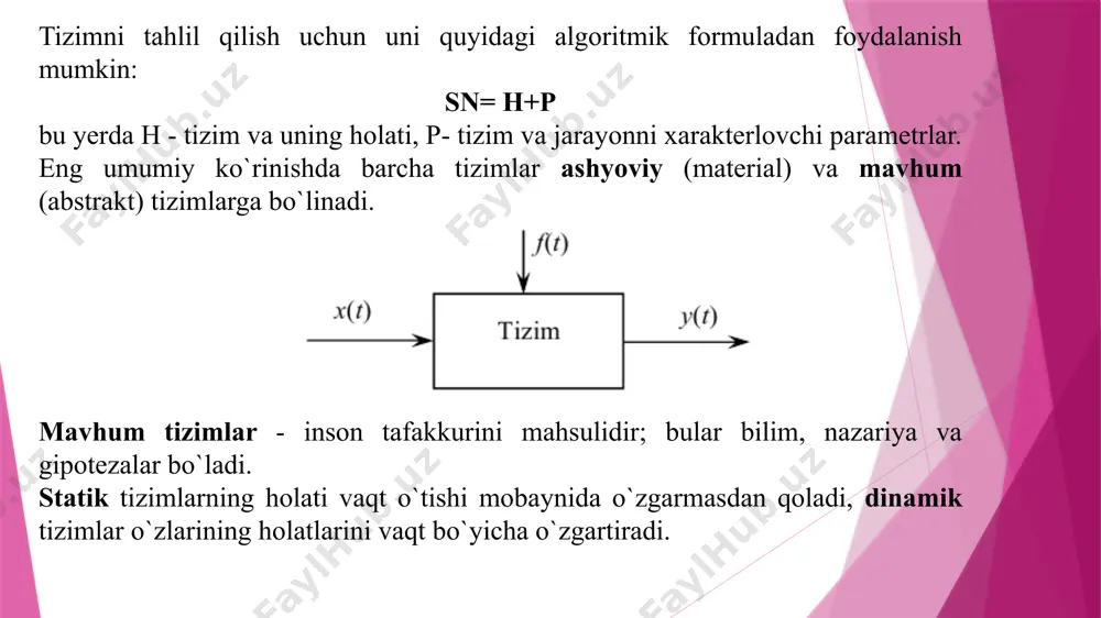 tizimlar va jarayonlar - Page 4