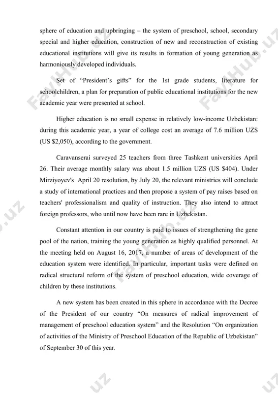 ge of children by these institutions. a new system has been created in this sphere in accordance with the decree of the president of our country “on measures of radical improvement of management of preschool education system” and the resolution “on organization of activities of the ministry of preschool education of the republic of uzbekistan” of september 30 of this year. on the basis of above-said we have chosen the theme of our course paper. our work is devoted to the history of language as a way of establishing relationships between languages. we are going to reveal of the historical development, evolution of languages, language change, and the relationships between different languages. this work is valuable because research can provide insight into historical documents and language analysis. the main reason to choose this topic was our interest in the history of language actuality of the course paper lies in the …
