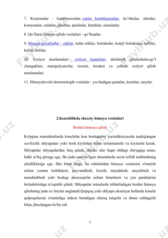 maydi. bundan tashqari, qopqoq toji va egasining bosh suyagi orasidagi bo'shliqni kamaytirish orqali erishiladi, shunda ushbu qopqoq turlari kamdan-kam hollarda sanoat boshini himoya qilishning eng yuqori ta'sir standartlariga javob beradi. standartlar qo'llaniladigan yurisdiktsiyalarda konchilarning an'anaviy qopqog'i odatiy sanoat boshini himoya qilishga imkon beradi. 1960 yildan beri sanoat boshini himoya qilish standartlari juda oz o'zgardi. biroq, 1990-yillarda xokkey dubulg'asi, velosiped dubulg'asi va boshqalar kabi ko'ngilochar boshni himoya qilishning kuchayishi sanoat boshini himoya qilishda etishmovchilik deb hisoblanadigan narsalarni ta'kidladi, ayniqsa zarbadan himoya qilishning etishmasligi va ushlab turish qobiliyatining etishmasligi ta'sir hodisasi. shunday qilib, sanoat boshlarini himoya qilish standartlarini yangilash uchun bosim o'tkazildi va ba'zi yurisdiktsiyalarda bu allaqachon sodir bo'lgan. endilikda sanoat bozorida ko'pikli qatlamli xavfsizlik qopqoqlari va, ehtimol, ratshetli suspenziyalar va yoki jag'ning kamarlari paydo bo'lmoqda. ular yuqori narx va og'irlik va kamroq qulaylik tufayli foydalanuvchilar tomonidan keng qabul qilinmagan. biroq, yangi me'yorlar mehnat qonunchiligiga keng kirib borishi bilan tog'-kon sanoatida yangi …