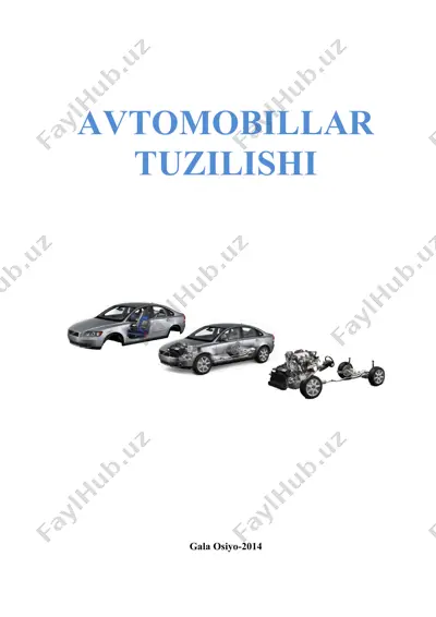 avtomobillar tuzilishi — DOCX