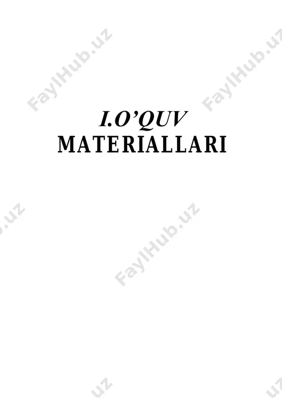 r yig’ish, ularni sifatini tahlil qilish; - model xususiyatini aniqlash; - parametrlarni baholash; - echimlarni tushinish, muhokama qilish va amalga joriy etish. bu bosqichlar barcha tadqiqotlar uchun xos bo’lib, qanday ma’lumotlardan foydalanishidan qat’iy nazar va zamonga bog’liq bo’lmagan holda amalga oshiriladi. b x a у  1.2. modellashtirish tushunchasi, turlari hozirgi paytda iqtisodiy fan va amaliyot amaliy matematika yutuqlaridan tobora kengroq foydalanmoqda, ularni ilmiy tadqiqotlar qurolidan murakkab xo’jalik masalalarini samarali hal kilishning muhim vositasiga aylantirmoqda. zamonaviy iqtisodiyot nazariyasi ham mikro-, ham makrodarajada tabiiy, zaruriy element sifatida matematik modellar va usullarni o’z ichiga oladi. matematikadan iqtisodiyotda foydalanish iqtisodiy o’zgaruvchilar va ob’ektlarning eng muhim, ahamiyatli boѓlanishlarini ajratishga va formal tasvirlashga, iqtisodiyot nazariyasining qoidalari, tushunchalari va xulosalarini aniq va lo’nda bayon qilishga imkon beradi. bir tomondan, modellar oson o’rganiladigan bo’lishi kerak, shuning uchun ular juda murakkab bo’lmasligi kerak — binobarin, ular albatta faqat soddalashtirilgan nusxalar bo’ladi. biroq, ikkinchi tomondan, modellarni o’rganishdan olingan xulosalarni …