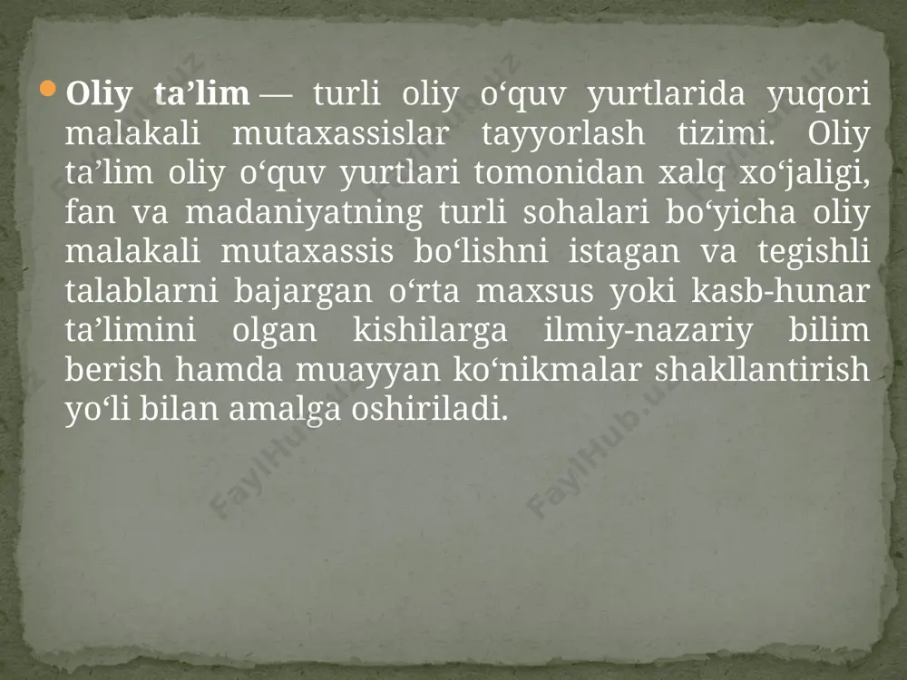 oliy ta'limning zamonaviy yo'nalishlari - Page 4