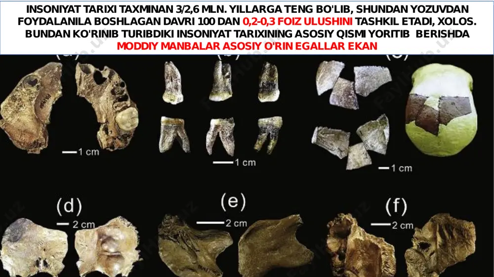 'lsa, shimoliy mintaqalarda so'nggi paleolit davri an'anasiga ega bo'lgan plastikasimon (yapaloq shakldagi) tosh qurollardan foydalanish davom etgan. shimoliy hududlarda mikrolitlar nisbatan keyinroq vujudga keladi. bu davrda mikrolitlar bilan birgalikda makrolit (yun. makros-katta, litos- tosh)) qurollari, xususan tosh boltalar ham paydo bo'ladi. bunday qurollarning ahamiyati o'rmon mintaqalari va togli hududlarda yuqori bo'lgan. tosh boltalar yirik toshlarni tekis yorish va sirtini silliqlash asosida amalga oshirilgan topilmalar orasida 16 sm. tosh bolta, tesha vazifasini bajaruvchi toshdan yasalgan qurol diqqatga sazovor. bunday topilma boshqa manzilgohlardan uchramaydi. makonda ibtidoiy odamlar yashagan chaylalarning izlari ham uchraydi. chaylaning umumiy maydoni 100 metr kvadratni tashkil etadi samarqand makoni. samarqand manzilgohi shahar markazida siyobcha soyining o'ng sohilida joylashgan. makonning madaniy qatlami joylarda 3-4 va 3-7 metrdan iborat. makondan 75 mingga yaqin tosh qurollar topilgan. mezolit davri (yun. mezos -o'rta, litos-tosh) -o'rta tosh davri bo'lib, ilk bor allen braun tomonidan (1883) paleolit va neolit davrlari oraligi tosh qurollari majmuasini belgilash …