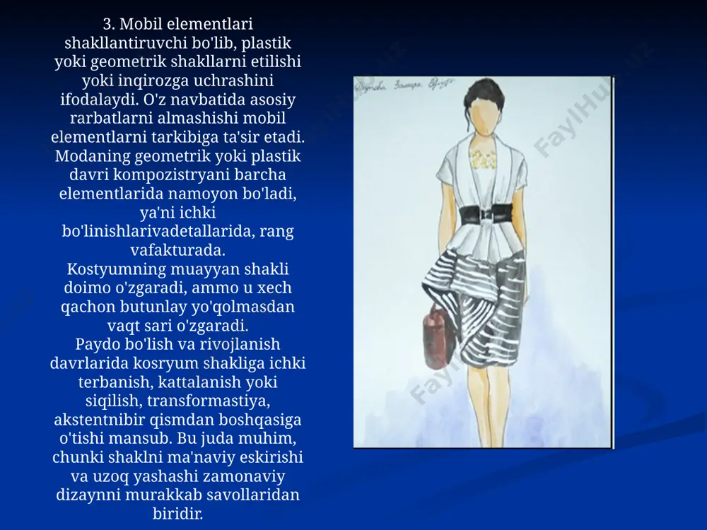 ichim, nosimmetrik va spiralyo'nalish fonidayangiperspektiv shakl chegarasi seziladi. image1.png image2.png image3.png