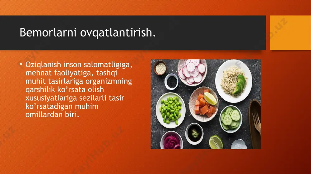 qora va oq (bir kunlik) non, karamdan tashqari barcha sabzavotlar (artilgan, qaynatilgan holatda), sutli bo'tqalar, bug'da pishirilgan kotletlar, smetana, qaynatilgan go'shtlar, mevalar. bemorga. tavsiya etilmaydi: dag'al o'simlik kletchatkasi, mavjud qattiq qandolat mahsulotlari, qovurilgan ovqatlar. kun davomida tuz 8 grammdan oshmasligi kerak. juda issiq yoki juda sovuq, achchiq, nordon, sho'r oziq-ovqat mahsulotlarini bemor yeyishi mumkin emas. 2-sonli parhez stoli surunkali gastrit (me'da shilliq qavatining yallig'lanishi) va sekretor yetishmovchilik holatlarida belgilanadi. ovqatlar qaynatilgan, bug'da pishirilgan bo'lishi kerak. c, b1, b2, pp vitaminlarga boy mahsulotlarni bemorga qo'shimcha sifatida beriladi. bir kecha-kunduzda tuz miqdori 12-15 grammdan ko'p bo'lmasligi lozim. yorma va sabzavotlardan sho'rva, yog'siz go'shtlar (qaynatilgan holatda), sut, qatiq, smetana, tvorog, pishloq (qirg'ichdan chiqarilgan yoki eritilgan holatda) bemorga tavsiya etiladi. dukkakli o'simliklar, qo'ziqorinlarni iste'mol qilish mumkin emas. 3-sonli stol qabziyat(ich qotish)da beriladi. ratsionga kletchatkaga boy, ichak peristaltikasi (harakati)ni oshiruvchi ozuqalar qo'shiladi. go'shtlar, non, yog'siz sho'rvalar, qatiq, tvorog, asal, meva sharbatlari, grechkali taomlar, ko'p suyuqlik …