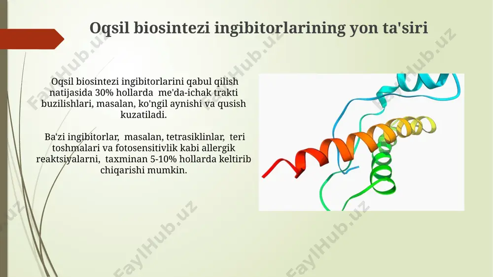 oqsil biosintezi ingibitorlari - Page 4