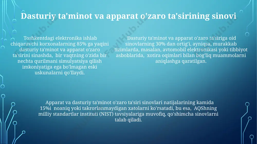 elektron qurilmalarni sinashdagi avtomatlashtirilgan sinov tizimlari - Page 5