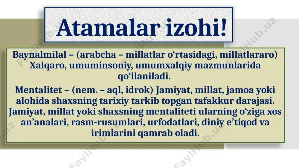 biridir. o‘zbekiston – bag‘rikeng diyor. bular sirasiga o‘zbek va qoraqalpoq tillaridan tashqari rus, qozoq, turkman, tojik va qirg‘iz tillarini kiritish mumkin. teleradio ko‘rsatuv va eshittirishlar 12 tilda efirga uzatilmoqda, gazeta va jurnallar 10 dan ortiq tillarda chop etilmoqda. o‘zbekistonda ta’lim 7 tilda olib boriladi. bu o‘zbekistonda millatlararo totuvlikni yanada mustahkamlashga xizmat qiladi. bugun respublika hududida yashovchi 130 dan ortiq millat va elat vakillari uchun o‘zbekiston konstitutsiyasi millatlararo totuvlikni mustahkamlash, barqarorlik va taraqqiyotni ta’minlashning kafolati bo‘lib xizmat qilmoqda. prezidentimiz shavkat mirziyoyev tashabbusi bilan qabul qilingan 2017– 2021-yillarda o‘zbekiston respublikasini rivojlantirishning besh ustuvor yo‘nalishi bo‘yicha harakatlar strategiyasida mamlakatimizda millatlararo totuvlikni ta’minlash masalasiga alohida e’tibor qaratilgan. millatlararo munosabatlarda yangi davr. 2017-yil 19-mayda o‘zbekiston respublikasi prezidentining «millatlararo munosabatlar va xorijiy mamlakatlar bilan do‘stlik aloqalarini yanada takomillashtirish chora-tadbirlari to‘g‘risida»gi farmoni qabul qilindi. millatlararo munosabatlarda yangi davr. farmonga muvofiq, baynalmilal madaniyat markazi negizida millatlararo munosabatlar va xorijiy mamlakatlar bilan do‘stlik aloqalari qo‘mitasi tashkil etildi. millatlararo munosabatlar …