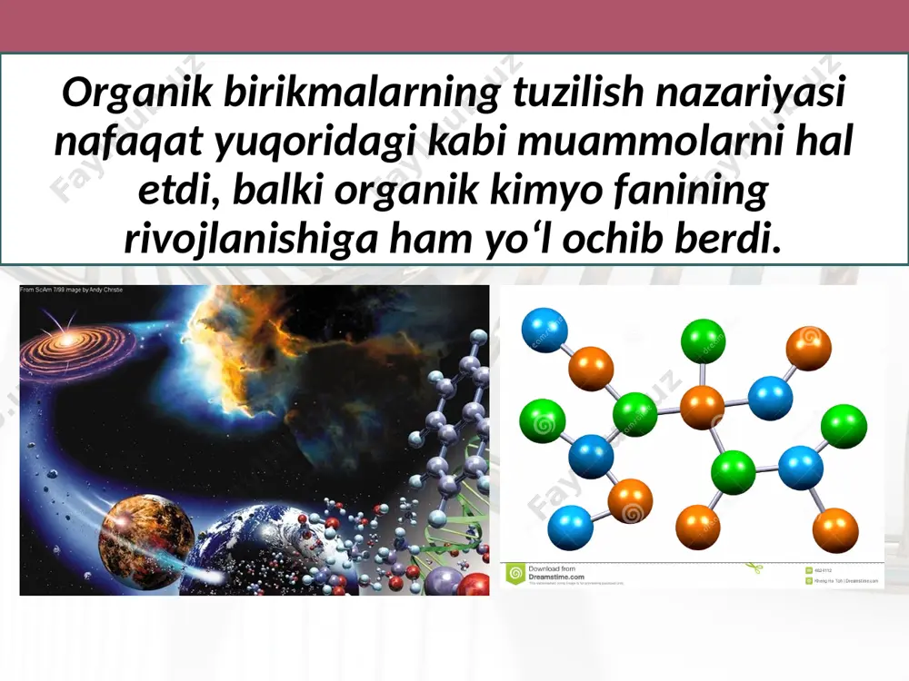 organik birikmalarning tuzilish nazariyasi. 9 - sinf - Page 5