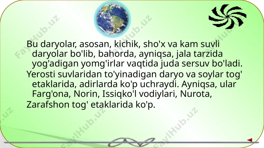 daryolar. daryo tizimi - Page 5