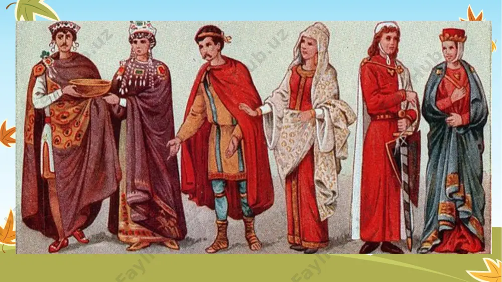 bir-biridan ajralib turadi. badiiy kashtachilikda palak, so’zana, gulko’rpa, zardevor, joynamoz va boshqa badiiy buyumlar qadimda turli xil chok bilan qo’lda tikilgan. hozir ham qo’lda, ham maxsus popop mashinalarda tikilmoqda. tikuvchilikda kiyim qismlarining ip yoki yelim yordamida biriktirilgan joyi chok hisoblanadi. vazifasiga ko’ra, choklar biriktirish, zih va bezak pardozlash chokiga baxya, tepchima, yoyma, bosma, qayirma, quyma, qulf, uchma-uch choklar kiradi. hoshiya chok astarsiz va sitiluvchan gazlamalardan tikiladigan kiyimlarning qismlari, qirqimlarini ishlash uchun qo’llaniladi. kashtado’zlikda eng ko’p tarqalgan choklar: kuppa, bosma, duro’ya (kanda xayol), chinda xayol, xomdo’zi, yo’rma, popur, iroqi, ilmoq, chamak bahya va boshqalar kiradi. chok turlari 3-sinf 21 chok turlari 4-sinf image1.png image2.png image3.png image4.jpg image5.jpg image6.png image7.jpg image8.png image9.jpg image10.jpg image11.jpg image12.jpg image13.bin image14.png image15.png image16.png image17.png image18.png /docprops/thumbnail.jpeg