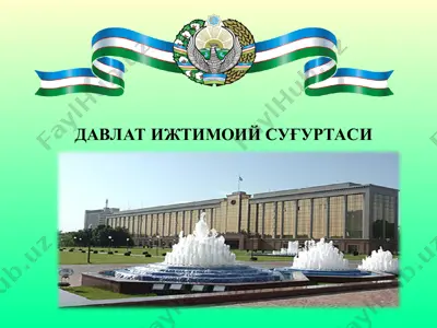 davlat ijtimoii suğurtasi — PPT