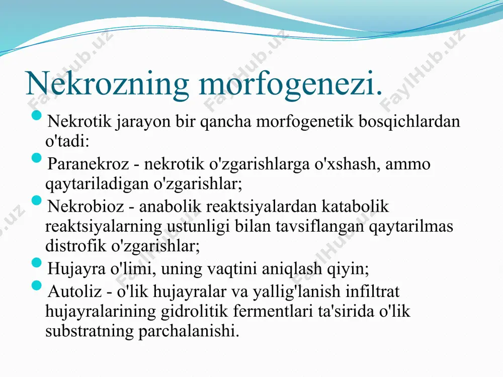 nekroz va apoptoz patologik anatomiyasi - Page 5