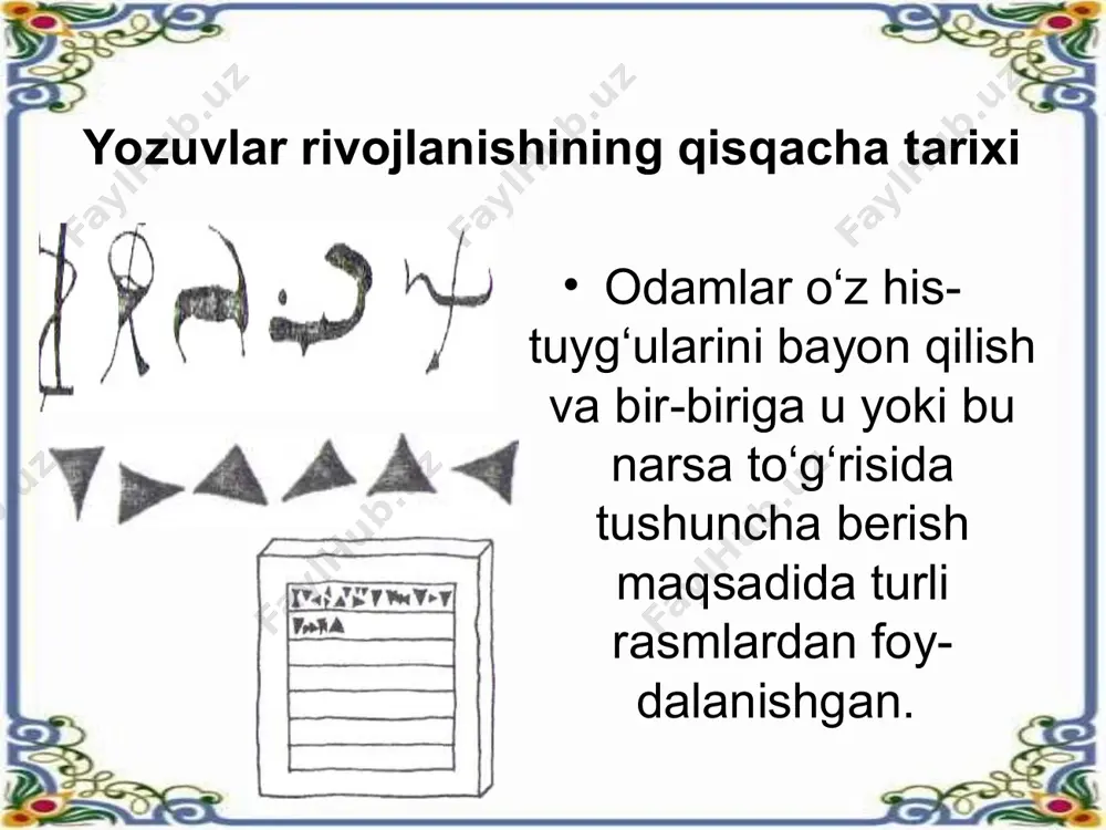 bosh va yozma harflar hamda raqamlarning yozilishi - Page 2