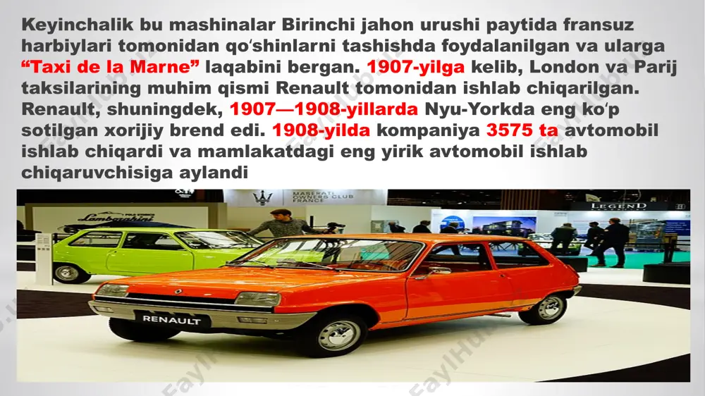 sotuvlar bo'yicha direktori, global sotishdan keyingi marketing va strategiyasi, so'ngra turkiyadagi renault mais kompaniyasining marketing bo'yicha direktori etib tayinlandi. renault rossiyada va 2013 yil sentyabr oyida u g9 savdo va marketing bo'yicha vp bo'ldi. françois provost lavozimi:renault guruhining xaridlar, hamkorlik va jamoatchilik bilan aloqalar bo‘yicha bosh direktori tug'ilgan yili: 1968 yil 2020-yil oktabr oyida fransua provost renault group xalqaro rivojlanish va hamkorlik bo‘yicha svp etib tayinlandi. u renault group bosh direktori luka de meoga hisobot beradi. fransua provost renault group korporativ boshqaruv qo'mitasi a'zosi. 2022-yil 1-yanvardan u renault group jamoatchilik bilan aloqalar departamentini ham boshqaradi. 2023-yil 1-fevralda u xaridlar, hamkorlik va jamoatchilik bilan aloqalar bo‘yicha bosh direktor va apo boshqaruvchi direktori etib tayinlandi. u boshqaruv kengashi (bom) va korporativ boshqaruv qo'mitasi (cmc) o'rnini bosadigan etakchilik jamoasi a'zosiga aylanadi. véronique sarlat-depotte lavozimi: alliance transformatsiya bo'yicha bosh direktori tug'ilgan yili: 1966 yil 1966 yilda tug'ilgan véronique sarlat-depotte epf (ecole polytechnique féminine) muhandislik …