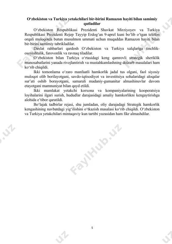 shabbusi bilan chiqqan. davlatimiz rahbari ushbu tashabbusni qo‘llab-quvvatlab, bu borada jizzax tajribasini yo‘lga qo‘yish, shunday kasanachilik loyihalarini ko‘paytirish zarurligini ta’kidladi. aydar-arnasoy ko‘llari tizimida sayyohlar uchun sharoit yaratish, 10 ta madaniy meros maskanida “turizm halqasi” tashkil etib, ularga eltuvchi yo‘llarni ta’mirlash bo‘yicha topshiriqlar berildi. yig‘ilishda uy-joy va mahalla infratuzilmasini yaxshilash masalalariga ham e’tibor qaratildi. bu yil viloyatda 4 ming 500 xonadonli 118 ta uy-joy qurish reja qilingan. talab yuqori tumanlarda qo‘shimcha uylar qurish, jizzax shahridagi perenatal markaz va ko‘priklarni ta’mirlash bo‘yicha ko‘rsatmalar berildi. umuman, jizzaxda mahalla infratuzilmasini yaxshilash, biznesni qo‘llab-quvvatlash, grantlar ajratish uchun qo‘shimcha 300 milliard so‘m ajratilishi belgilandi. yig‘ilishda muhokama qilingan masalalar yuzasidan viloyat va tuman hokimlari, vazirlar axborot berdi. videoaloqa orqali xorijdagi elchilar va tumanlar jamoatchiligi bilan muloqot bo‘ldi. shundan so‘ng prezident shavkat mirziyoyev zarbdor tumanidagi lalmikor mahallasida bo‘ldi. bu yerda 3 ming 700 nafardan ortiq aholi yashaydi. mahalla obod qilingan, yo‘l chetlari va bo‘sh maydonlarga “yashil makon” dasturi …