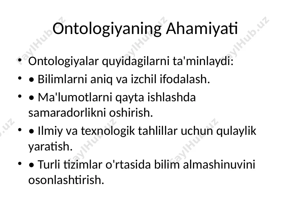 ontologiyaga asoslangan bilimlarni namoyish qilish usullari - Page 4