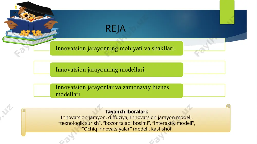 osimining modeli – marketpull. innovatsion jarayonning interaktiv modeli. innovatsion jarayonlar va zamonaviy biznes modellari ko‘pgina zamonaviy tadqiqotchilarning fikriga ko‘ra, bugungi kunda kompaniyalar yangi g‘oyalarni taklif qilishni, bozorga kirishning yangi usullarini ishlab chiqishni, ularning sanoat bilimlarini tijoratlashtirish bosqichiga o‘tkazishi lozim. bozorda katta resurslarga, kuchli ilmiy-tadqiqot bazasi va uzoq muddatli tadqiqot dasturlariga ega bo‘lgan yirik kompaniyalargina raqobatlasha oladi. bilib oling ! genri chesbro tomonidan “yopiq innovatsiya” paradigmasi deb nomlangan ushbu paradigma kompaniyalarni faqat o‘zlariga ishonishga majbur qildi. ular ilmiy-tadqiqot ishlariga pul sarfladilar, buning natijasida ulkan kashfiyotlarni oldilar. ushbu kashfiyotlar kompaniyalarga yangi mahsulot va xizmatlarni taklif qilish, mahsulotlarning yuqori sotuv hajmiga erishish va undan katta foyda olish imkonini berdi. ular katta ilmiy-tadqiqot ishlariga sarmoya kiritdilar va bu yana keying kashfiyotlarga olib keldi. ichki ilmiy-tadqiqot ishlaridan kelib chiqadigan intellektual mulk ehtiyotkorlik bilan himoyalanganligi sababli, boshqa kompaniyalar ushbu g‘oyalardan foyda olish uchun foydalana olmaydilar. “yopiq” kompaniyada ilmiy-tadqiqot ishlarini boshqarish ushbu paradigmaning asosi shundaki, barcha jarayonlar …
