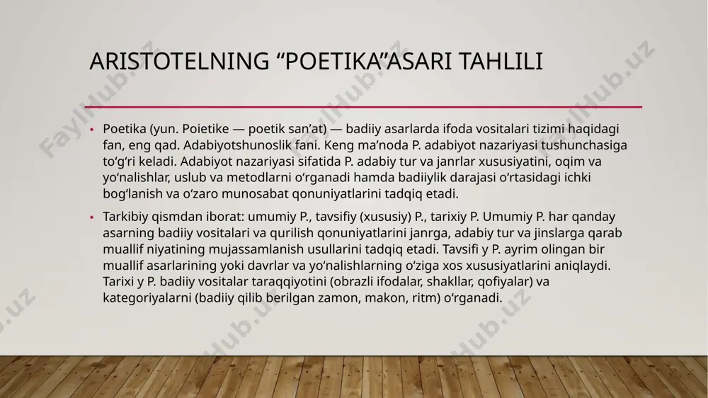 a ijodda erkinlik, hayotiy haqiqat masalalari, hayotni dinamik tarzda tasvirlash talablari nazariy asoslandi. alisher navoiyning “mezon ul-avzon” asari alisher navoiyning “mezon ul-avzon” asari alisher navoiyning “mezon ul-avzon” asari 1492–1493-yillarda yaratilgan[3]. navoiy turkiy tildagi adabiyotshunoslik masalalariga bag‘ishlangan shayx ahmad taroziyning “funun ul-balog‘a” asari bilan tanish bo‘lmagani uchun aruz nazariyasiga doir qonun-qoidalarni turkiy tilda ilk marta bayon qilayotganini alohida ta’kidlaydi, xususan “g‘araz bu maqolotdin va maqsud bu muqaddimotdin bu erdikim, chun turk alfozi bilakim nazm voqi’ bo‘lubdur, anga zobitaye va qonune yo‘q erkondur…” deb yozarkan, turkiy tilda aruz qonun-qoidalariga oid maxsus asar yo‘qligini aytib o‘tadi. alisher navoiyning “mezon ul-avzon” asari. mezon ul-avzon” muqaddima, asosiy qism va kichik xotimadan iborat. muqaddimada allohga hamd aytilgach, sulton husayn boyqaroning ushbu asarni yozishga ilhomlantirganligi haqida so‘z boradi. unda aytilishicha, husayn boyqaro amir xusrav dehlaviyning 18 ming baytdan iborat g‘azaliyotini yig‘dirib, bir to‘plam holiga keltiradi. xusrav dehlaviy she’rlarining ko‘pi murakkab bahr va vaznlarda bo‘lib, ularni aniqlashda hatto …