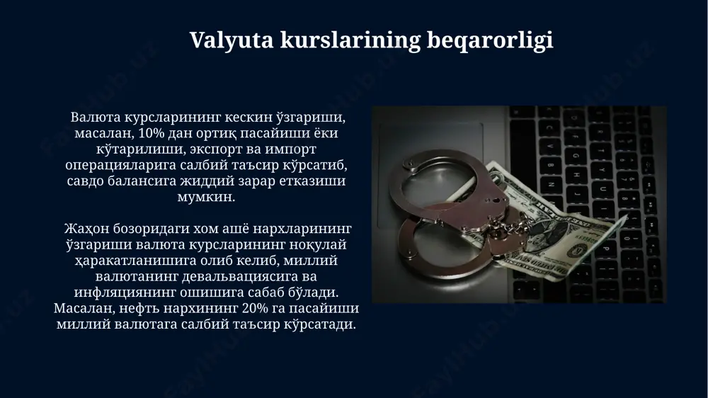 iqtisodiy xavfsizlikka tashqi tahdidlar - Page 4