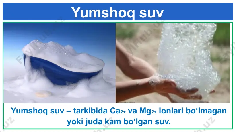 qtinchalik va doimiy qattiqlikning farqi nimada? 3. daryo suvi, dengiz suvi va yomg‘ir suvining qattiqlik darajalari qanday bo‘ladi? 4. qattiqligi 3 mg-ekv bo‘lgan 500 litr suvni yumshatish uchun qancha gramm soda qo‘shish kerak? i9 presentation to joe smith ‹#› image1.png image2.png image3.png image4.png image5.png image6.png image7.png image8.png image9.png image10.png image11.png image12.png image13.png image14.png image15.png image16.png image17.png image18.png image19.png image20.png image21.png image22.png image23.png image24.png image25.png image26.png image27.png image28.png image29.png image30.png image31.jpeg image32.png image33.png image34.jpeg image35.png image36.png image37.png image38.png image39.png image40.png image41.png image42.png image43.png image44.png image45.png image46.png image47.png image48.png image49.png image50.png image51.png image52.jpeg image53.jpeg image54.jpeg image55.jpeg image56.png image57.png image58.png image59.png