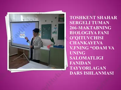 eshitish organlarining tuzilishi, eshitish gigiyenasi — PPTX