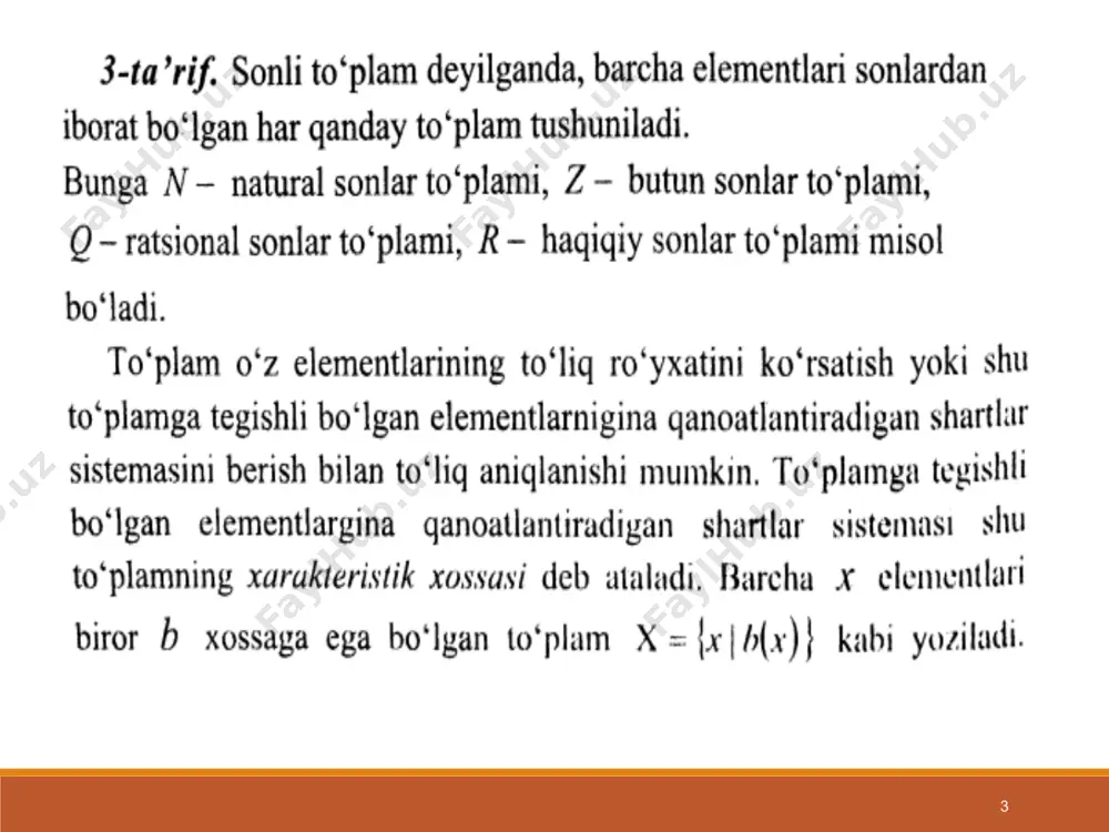 to'plam va ular ustida amallar - Page 3