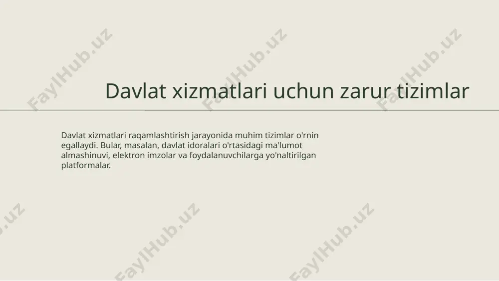 davlat xizmatlarini raqamlashtirish vositalari - Page 4