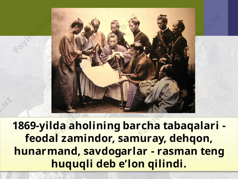xix asrning oxiri va xx asr boshlarida yaponiya 9 - sinf - Page 4