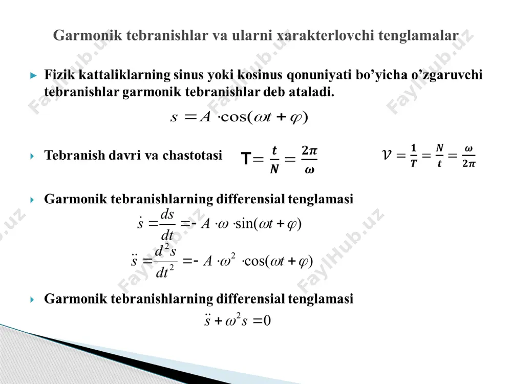 mexanik tebranishlar - Page 4