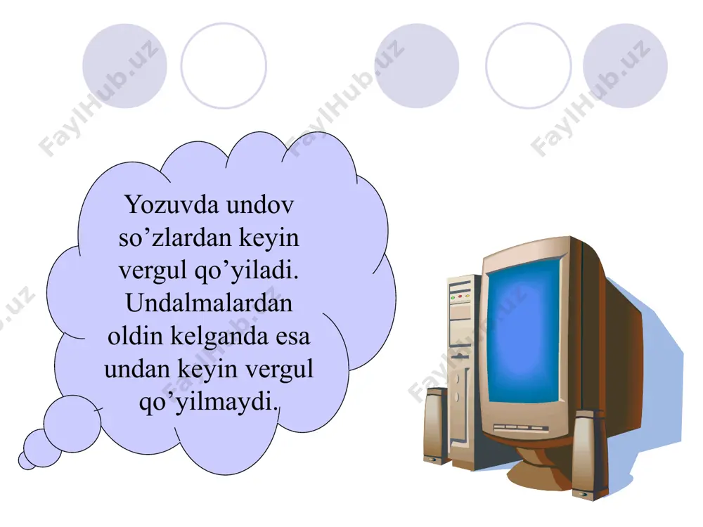 alohida so’z turkumlari yoki oraliqdagi so’z turkumlari - Page 5