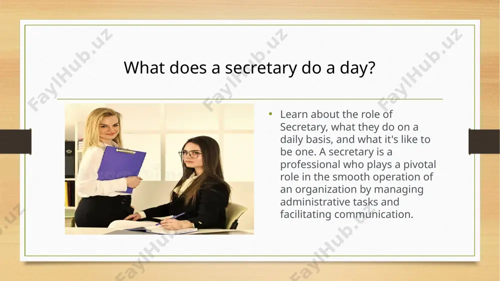 fundamentals of secretarial work in the work of an office manager - Page 4