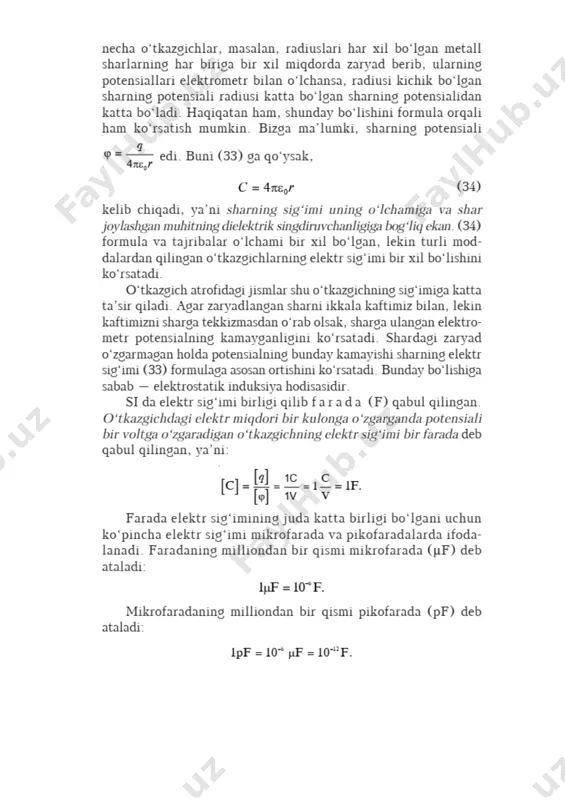 elektr sig'im.kondensatorlar - Page 4
