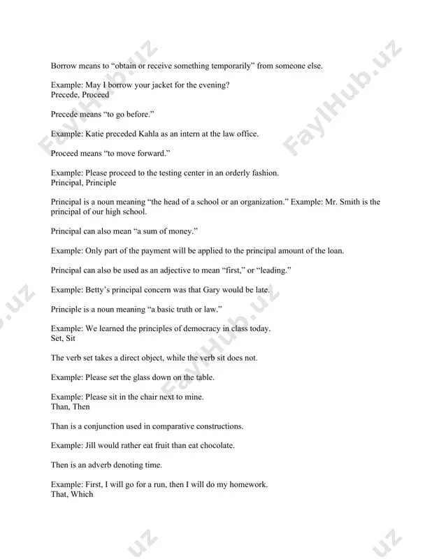 commonly misused words in english - Page 5