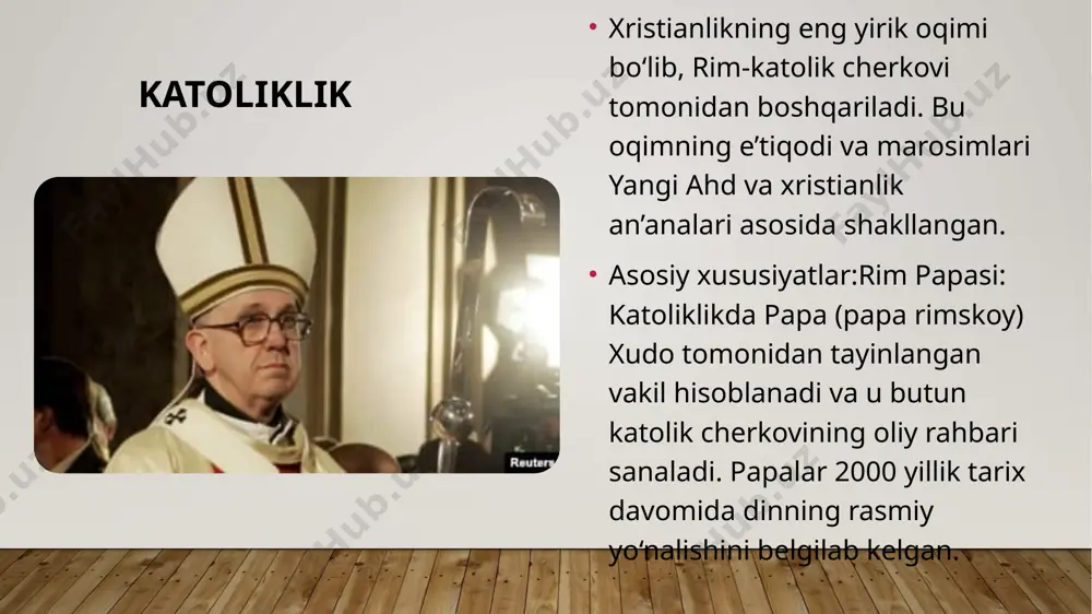 xristianlik tarixi va uch asosiy mazhablari - Page 4