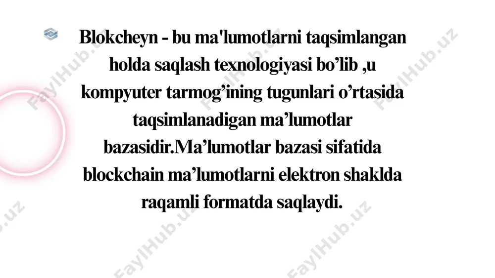 yndan foydalanish tovarlarning ortiqcha ishlab chiqarilishidan qochishga yordam beradi. masalan, avtoulovlarni ishlab chiqarishda xaridorlar (avtosalonlar) aqlli shartnomalar yordamida ishlab chiqaruvchiga buyurtma berishlari mumkin. bu ishlab chiqaruvchiga mahsulotlarga bo'lgan eng aniq talabni aniqlashga imkon beradi. - soliqda blokcheyn blokcheyn soliq tizimini yanada takomillashtirish uchun katta imkoniyatlarga ega. shaffoflik va operatsiyalarni real vaqtda tasdiqlash imkoniyati savdo operatsiyalariga soliq solishni avtomatlashtirishga va soddalashtirishga, xususan qo'shilgan qiymat solig'i (qqs) va boshqa soliqlarini hisoblashda yordam beradi. bu soliq hisobotlarini tayyorlash xarajatlarining pasayishini anglatadi. blokcheynning afzaliklari markazsizlashtirish. tarmoq a'zolari teng huquqlarga ega va vositachilar ishtirokisiz bir-biri bilan bevosita axborot almashish imkoniyatiga ega. ishonchlilik. buzg'unchilar tomonidan buzilgan yoki ma'lumotni bloklarga almashtirish ehtimoli shifrlangan kalitlardan foydalanish tufayli istisno qilinadi. shaffoflik.blokcheyn bloklari foydalanuvchilar uchun ochiq va tranzaktsiyalarni tekshirish oson. blockchain texnologiyasining imkoniyatlari juda katta va hayotning barcha sohalariga ta'sir qiladigan dunyoni abadiy yaxshi tomonga o'zgartirishi mumkin. bugungi kunda jahonda keng tarqalib borayotgan blokcheyn texnologiyasini soliq ma’murchiligi, jumladan, qo‘shilgan qiymat …