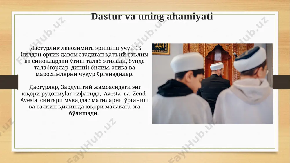 zardushtiylikning diniy iyerarxiya - Page 5