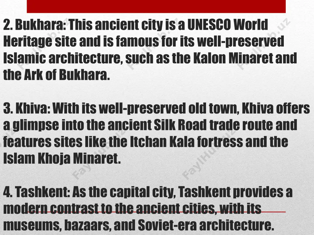 tourism in uzbekistan - Page 4