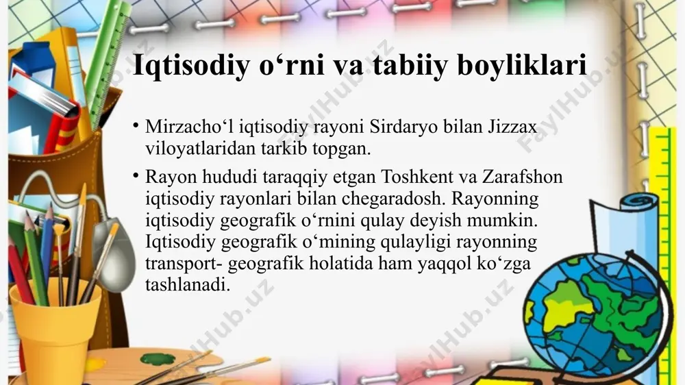 mirzacho‘l iqtisodiy rayoni - Page 3