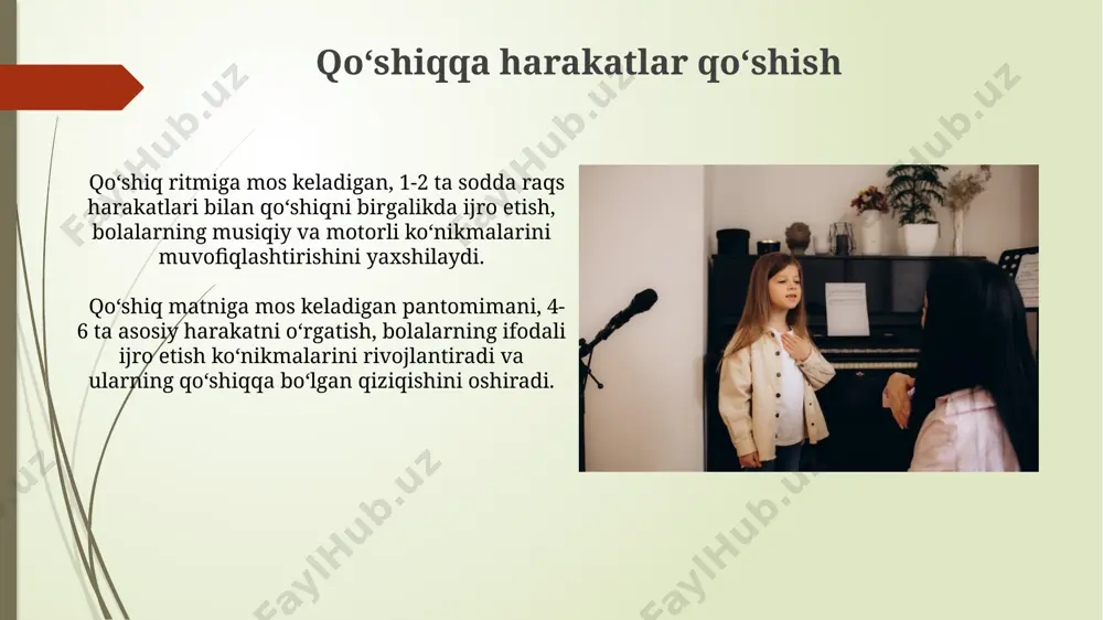 bolalarni qo'shiq kuylashga o'rgatish - Page 4
