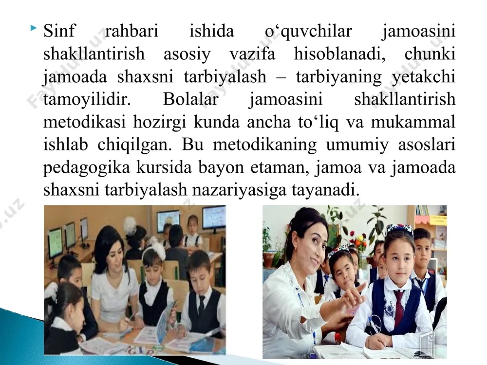 o‘lishini ta’minlaydi, - tarbiyaning bir maqsadga qaratilganligi; - tarbiyaning hayot, mehnat bilan, o‘zbekistonimizning mustaqilligi, gullab yashnashi yo‘lida qilinayotgan fidoiy ishlar bilan bog‘lanishi; - o‘quvchini jamoada, jamoa orqali tarbiyalash; - tarbiyada bola shaxsini hurmat qilish va unga talabchanlik; - tarbiyaviy ishlarning izchilligi, muntazamligi hamda birligi; - tarbiyada o‘quvchilarning yoshi va o‘ziga xos xususiyatlarini hisobga olish. do‘stlik – inson axloqining bebaho go‘zalligi, ijobiy fazilatlar gavhari. insondagi barcha go‘zal fazilatlar bir marvarid shodasi bo‘lsa, uning dur-gavhari chin insoniy muhabbatga asoslangan do‘stlikdir, do‘stlik tufayli xonadonimiz obod, dunyoda tinchlik va dasturxonimizda to‘kinlik hukmron. shuning uchun ham dono kishilar hamma jamiyatda ham do‘stlikni ulug‘lab, qadrlab kelganlar va odamlarni do‘st bo‘lib yashashga, ko‘proq do‘st orttirishga undaganlar. «qora kuningda do‘sting yaraydi». «do‘st achitib, dushman kuldirib gapirar». «qoqilganingda do‘sting suyab qoladi». «o‘zini siylamagan, o‘rtoqlarini ham siylamas». «o‘zingni qurbon qilib bo‘lsa ham, o‘rtoqlaringni saqlab qol». «kuning quvnoq o‘tishini istasang, o‘rtoqlaring bilan bo‘l». «ulfat qancha ko‘p bo‘lsa, kulfat shuncha oz bo‘ladi». …