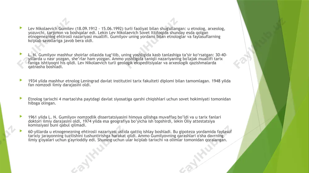 at. uning a'zolarining faoliyati dunyoqarashga asoslanadi, bu ularning xatti-harakatlarining stereotipi bo'lib, uning asosiy masalalarida bu odamlarning hayotga munosabatini belgilaydi. etnos - bu ierarxiyada superetnosdan pastroq bo'lgan tizim. kundalik hayotda u "odamlar" nomiga ega. uning a'zolari stereotipik xulq-atvorga ega bo'lib, ular ushbu guruhning rivojlanish joyi bilan bog'liq bo'lib, ushbu kontseptsiya quyidagilarni o'z ichiga oladi:dini, tili, iqtisodiy va siyosiy tuzilishi. konsortsium etnik guruh turlaridan biri boʻlib, uning yashash muhiti bilan mustahkam aloqada boʻladi, bu guruhdagi odamlar umumiy hayot yoki taqdir tufayli yaqin munosabatlarda boʻladi. qoidaga koʻra, etnik tizim ierarxiyada qanchalik baland boʻlsa, uning yashash davri shunchalik uzoq boʻladi. shunday qilib, konsorsium o'z ta'sischilarining hayoti davomida tez-tez tarqalib ketadi. ehtiroslilik ehtiros - biokimyoviy xususiyatga ega bo'lgan tirik materiyaning ortiqcha energiyasi. bu qurbonlikni keltirib chiqaradigan turtki bo'lib, u ko'pincha yuksak maqsadlarga erishishga qaratilgan. bu atama, shuningdek, o'z taqdirini o'zgartirishga yoki atrofdagi dunyoni yaxshilashga qaratilgan biron bir faoliyat turini amalga oshirishga bo'lgan ichki istakni anglatadi. …