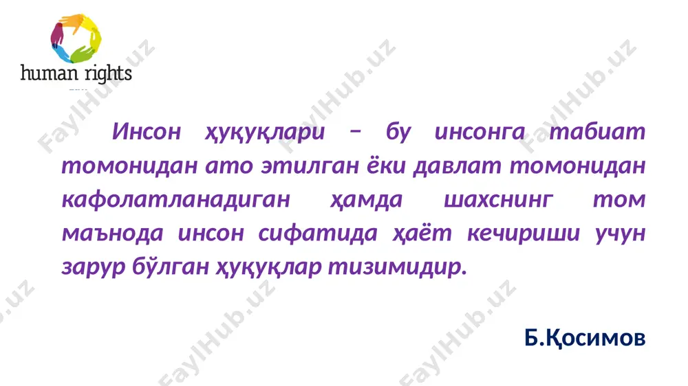 шахсий ҳуқуқ ва эркинликлар - Page 5