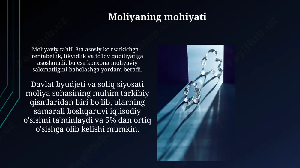 moliya tushunchasi va oʻziga xosligi - Page 5