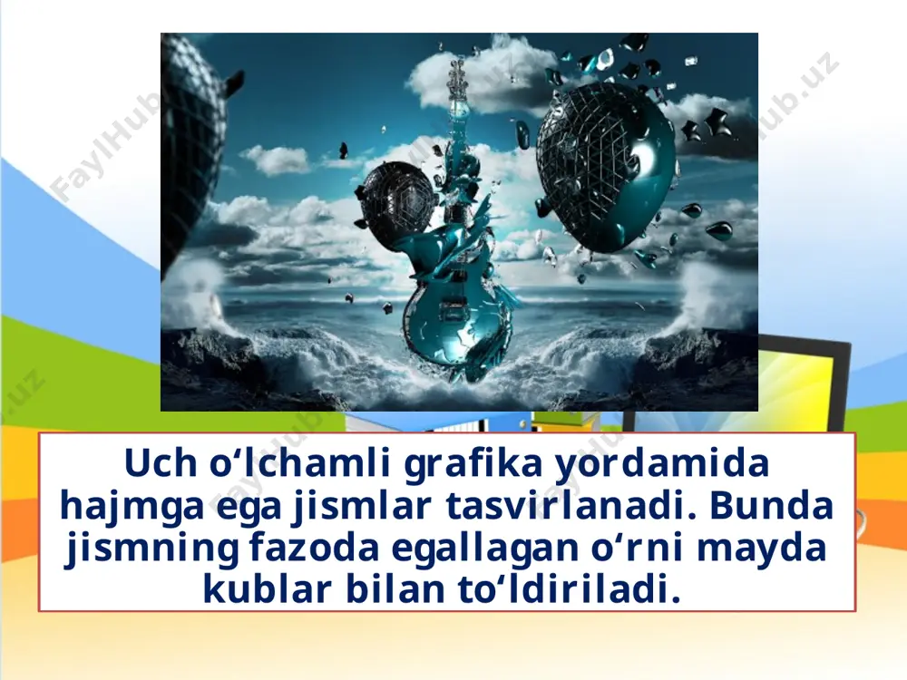ikki va uch o‘lchamli kompyuter grafikasi turlari 11-sinf - Page 4