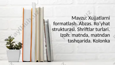 how to structure a latex document — PPTX